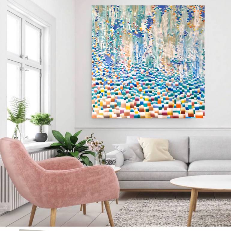 Original Contemporary Abstract Painting by Elena Guryeva