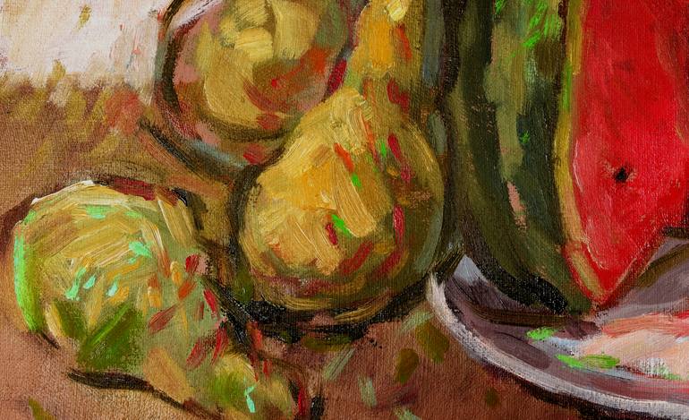 Original Expressionism Still Life Painting by Sergejs Kitajevs