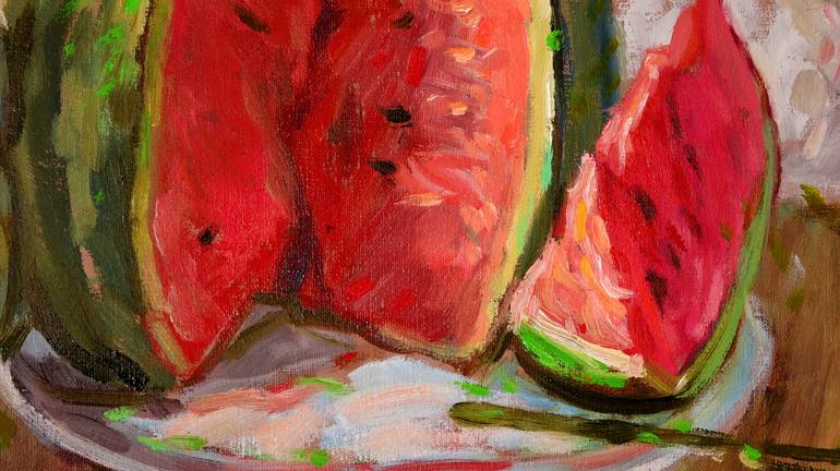 Original Expressionism Still Life Painting by Sergejs Kitajevs