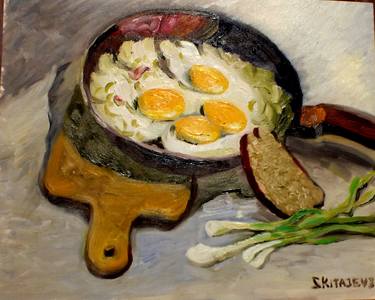 Original Impressionism Still Life Paintings by Sergejs Kitajevs