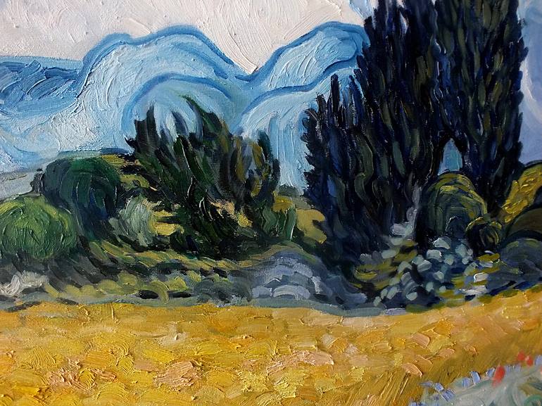 Original Expressionism Landscape Painting by Sergejs Kitajevs