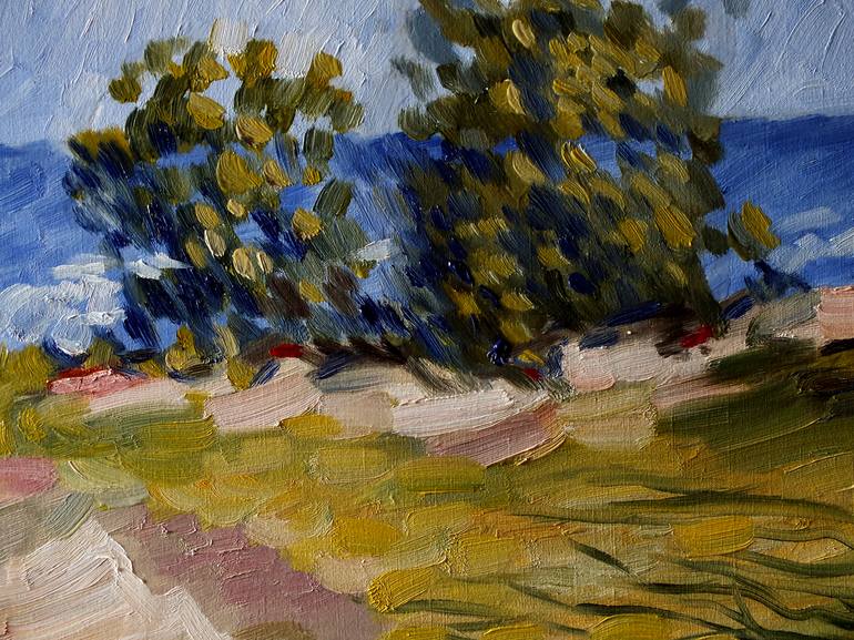 Original Impressionism Landscape Painting by Sergejs Kitajevs