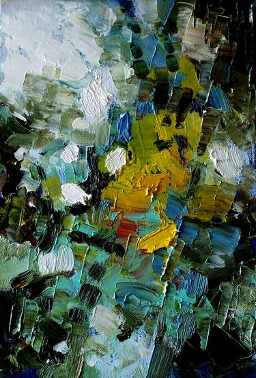 Original Abstract Expressionism Abstract Paintings by Sergejs Kitajevs