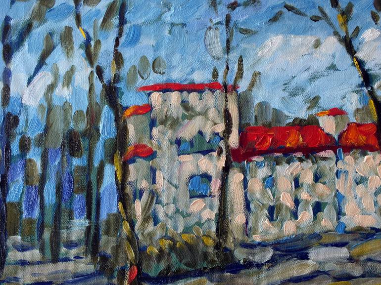 Original Expressionism Landscape Painting by Sergejs Kitajevs