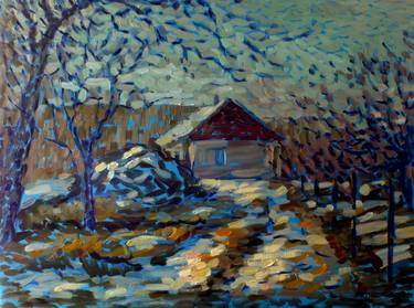 Print of Impressionism Landscape Paintings by Sergejs Kitajevs