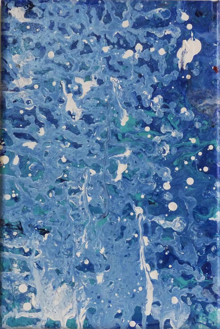 Original Abstract Painting by Mercedes Faranna