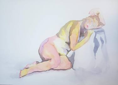 Print of Nude Paintings by Mariana Gambande