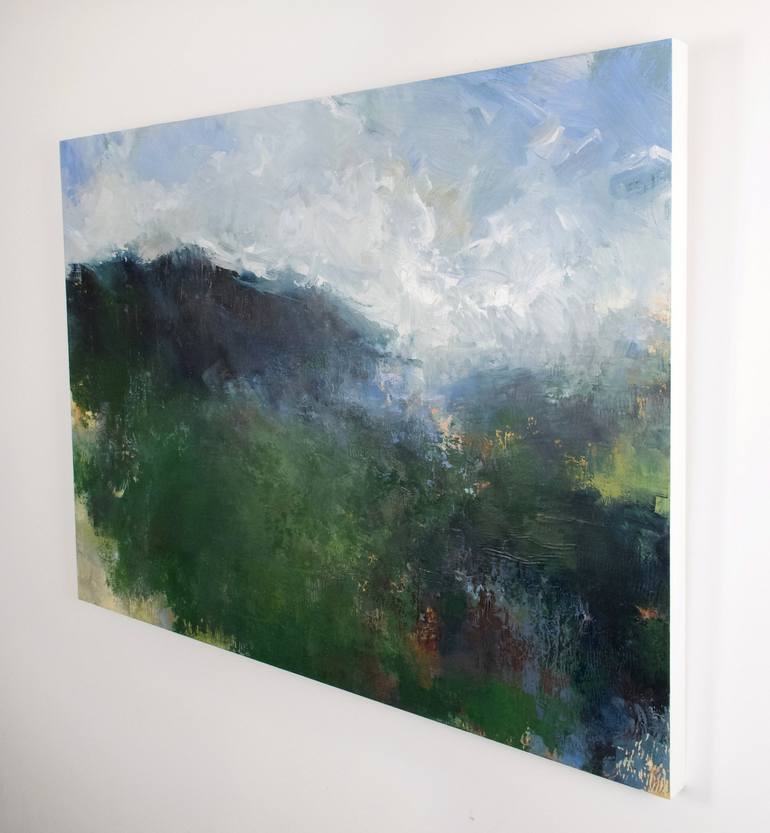 Original Abstract Landscape Painting by Megan Ward