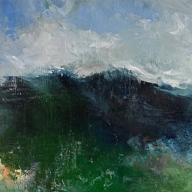 Original Abstract Landscape Painting by Megan Ward