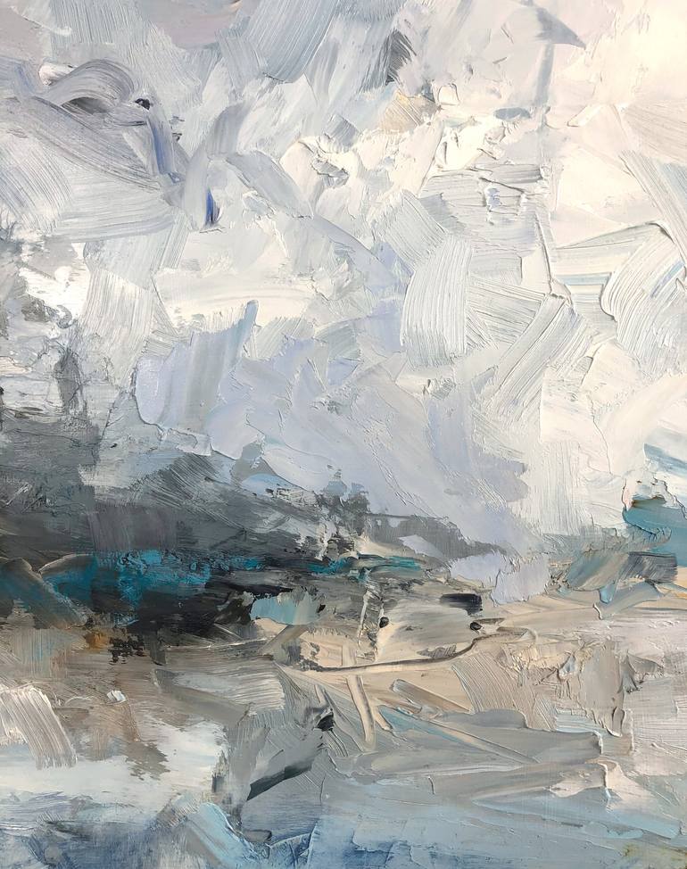 Original Abstract Landscape Painting by Megan Ward