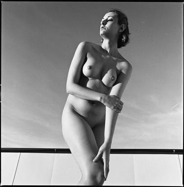 Rooftop Nude, Silver Gelatin Print - Limited Edition of 5 thumb