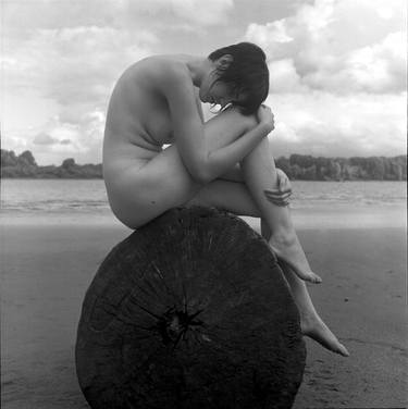 Nude - On The Stump, Silver Gelatin Print - Limited Edition of 15 thumb