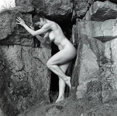 Nude - By The Rock, Silver Gelatin Print - Limited Edition of 15 thumb
