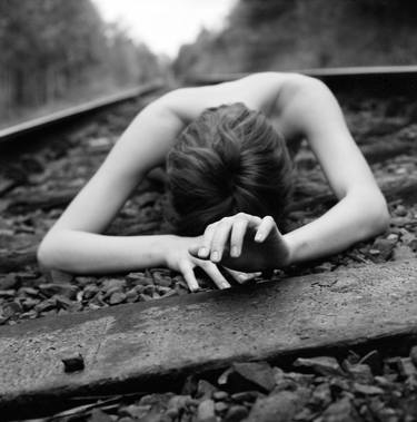 Nude - On The Tracks, Silver Gelatin Print - Limited Edition of 15 thumb