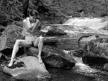 Nude - River Study, Silver Gelatin Print - Limited Edition of 15 thumb