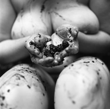 Nude - Blackberries, Silver Gelatin Print - Limited Edition of 15 thumb