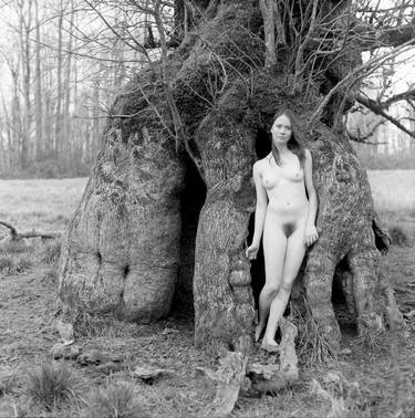 Nude - Beauty In The Forest, Silver Gelatin Print - Limited Edition of 15 thumb