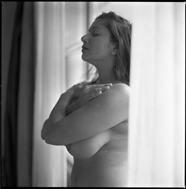 Nude - Natural Light Portrait, Silver Gelatin Print - Limited Edition of 15 thumb