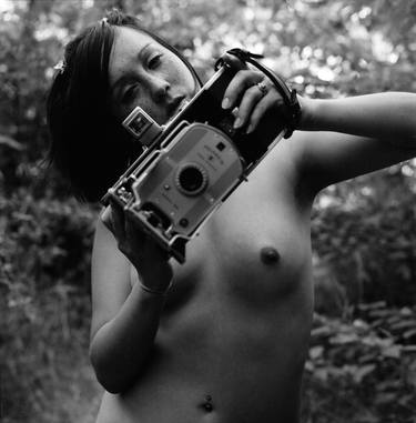 Nude - Camera Portrait, Silver Gelatin Print - Limited Edition of 15 thumb