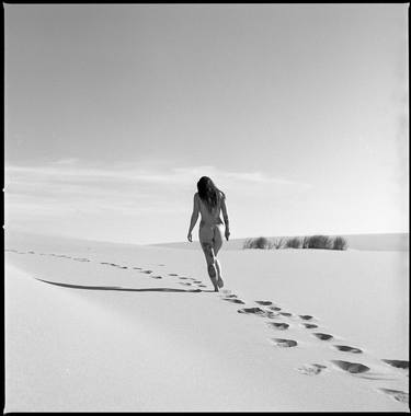 Nude - Walking Sand, Silver Gelatin Print - Limited Edition of 5 thumb