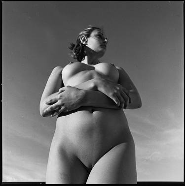 Nude - On The Roof, Silver Gelatin Print - Limited Edition of 15 thumb