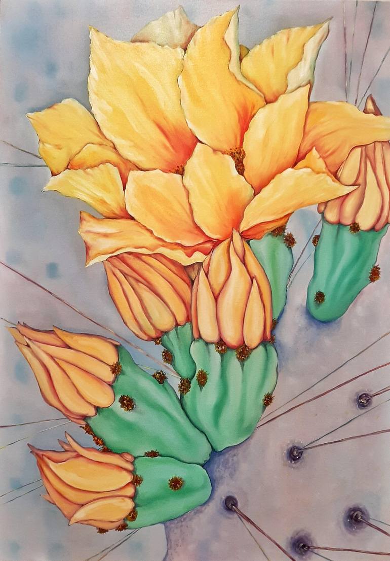 Original Botanic Painting by Iryna Larycheva