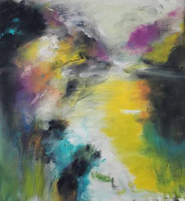 Original Abstract Paintings by Caoyun Zhan