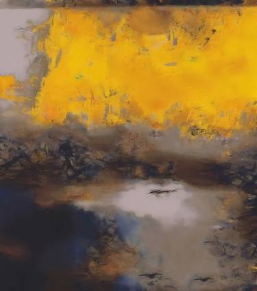 Original Abstract Expressionism Abstract Digital by Caoyun Zhan