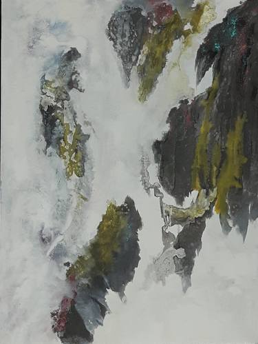 Original Abstract Paintings by Caoyun Zhan