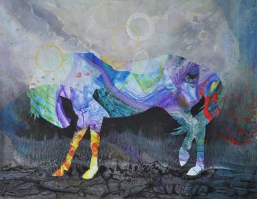 Print of Horse Paintings by Carly Bouwman