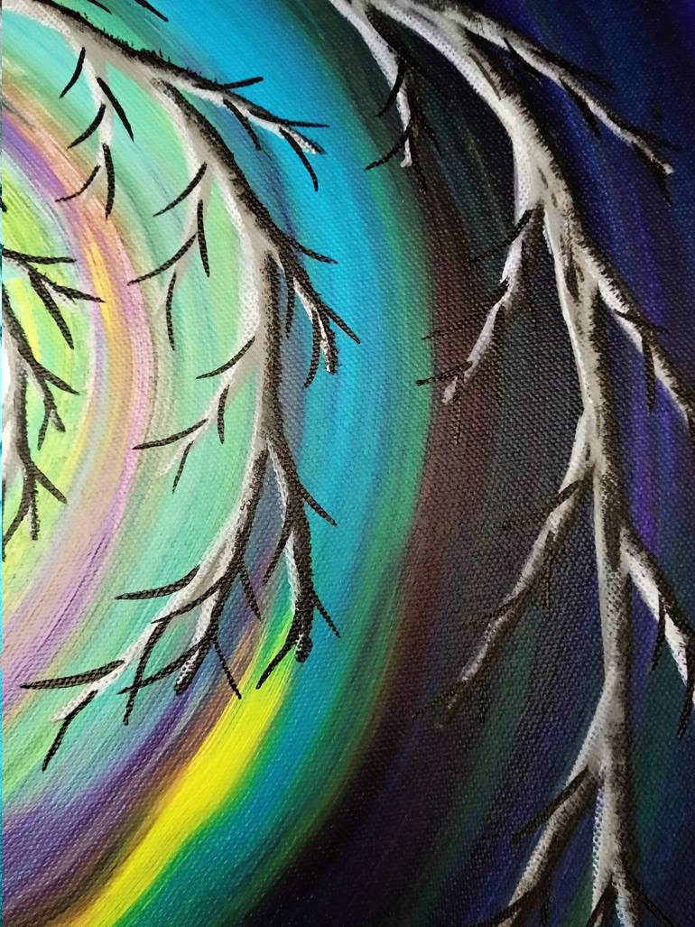 Original Abstract Expressionism Abstract Painting by Mia Phlor