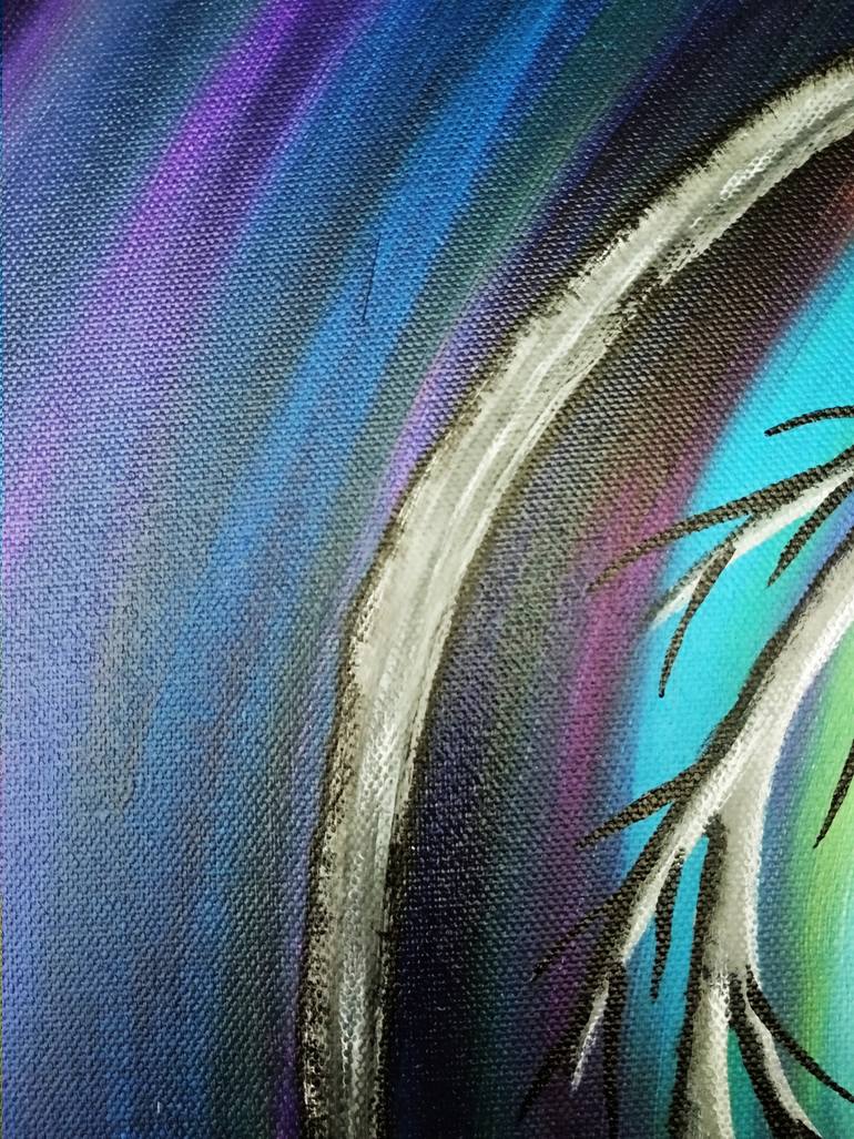 Original Abstract Expressionism Abstract Painting by Mia Phlor