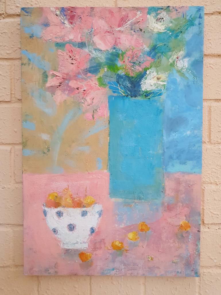 Original Impressionism Still Life Painting by Valentina Gaychuk