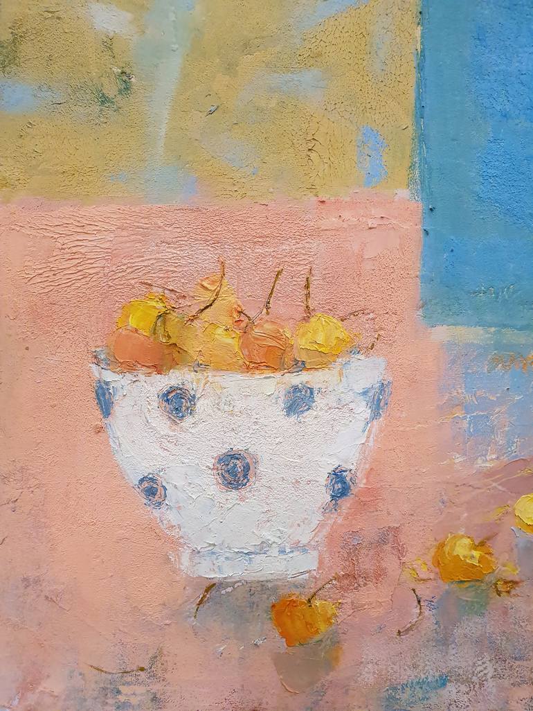 Original Impressionism Still Life Painting by Valentina Gaychuk