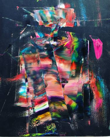 Original Abstract Paintings by Elliot Curtis