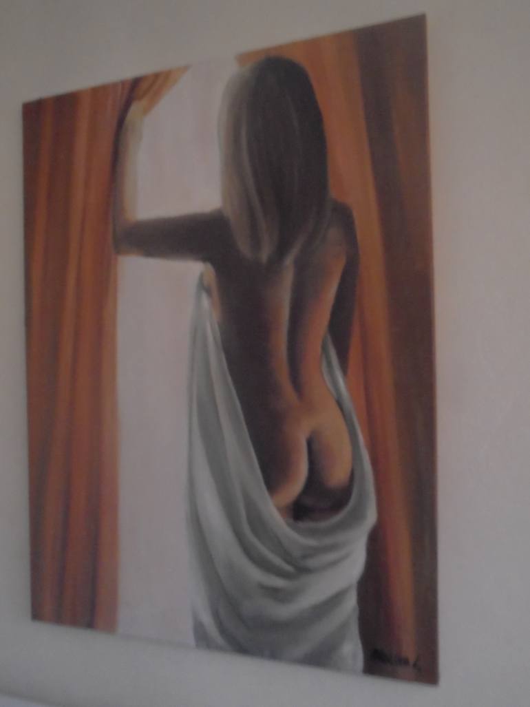 Original Realism Nude Painting by Liubov Aristova