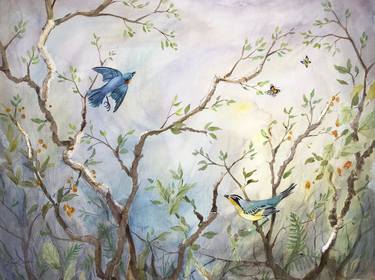 Original Nature Paintings by Cindy Sacks