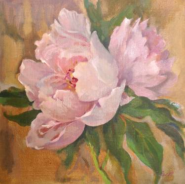 Original Fine Art Floral Paintings by Cindy Sacks