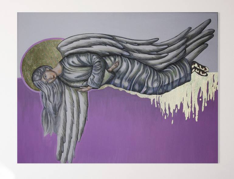 Original Contemporary Fantasy Painting by Nadiia Krushynska