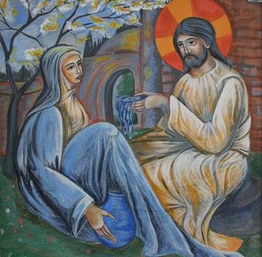Print of Religious Paintings by Nadiia Krushynska