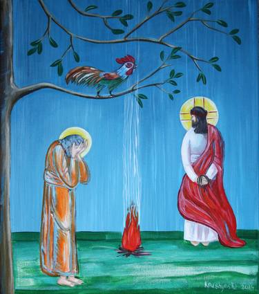 Print of Religion Paintings by Nadiia Krushynska