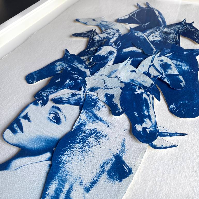 Original Portraiture People Mixed Media by Chloe Mccarrick