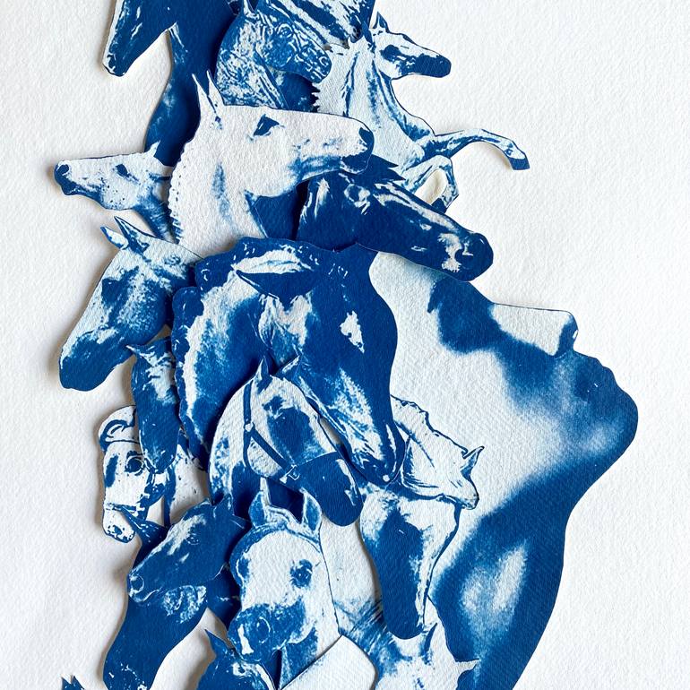 Original Portraiture People Mixed Media by Chloe Mccarrick