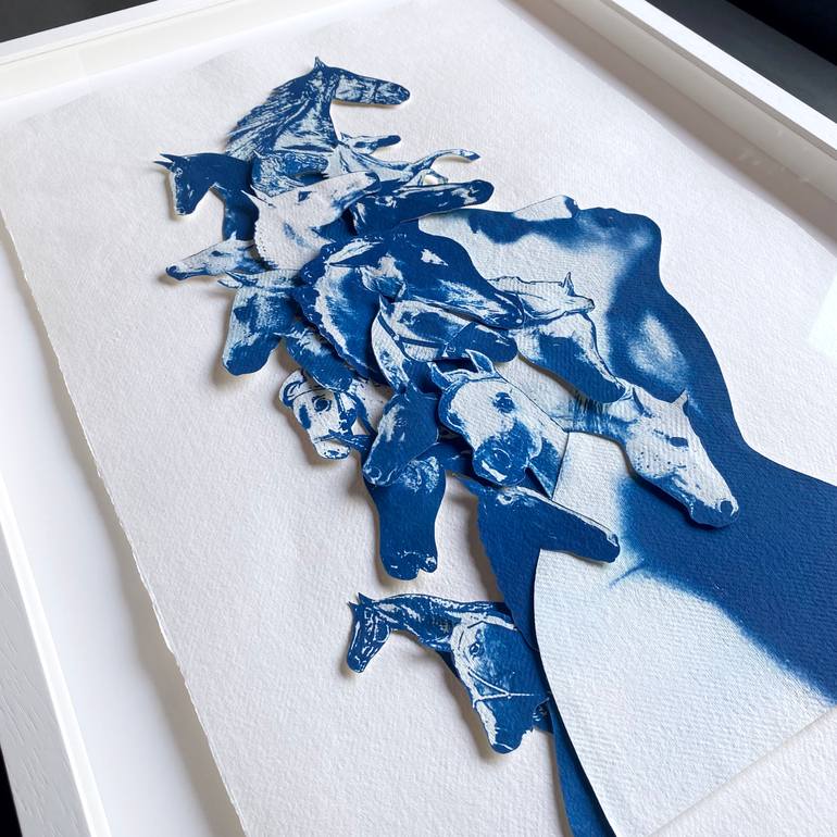 Original Portraiture People Mixed Media by Chloe Mccarrick