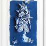 Collection 3-Dimensional Collaged Cyanotypes