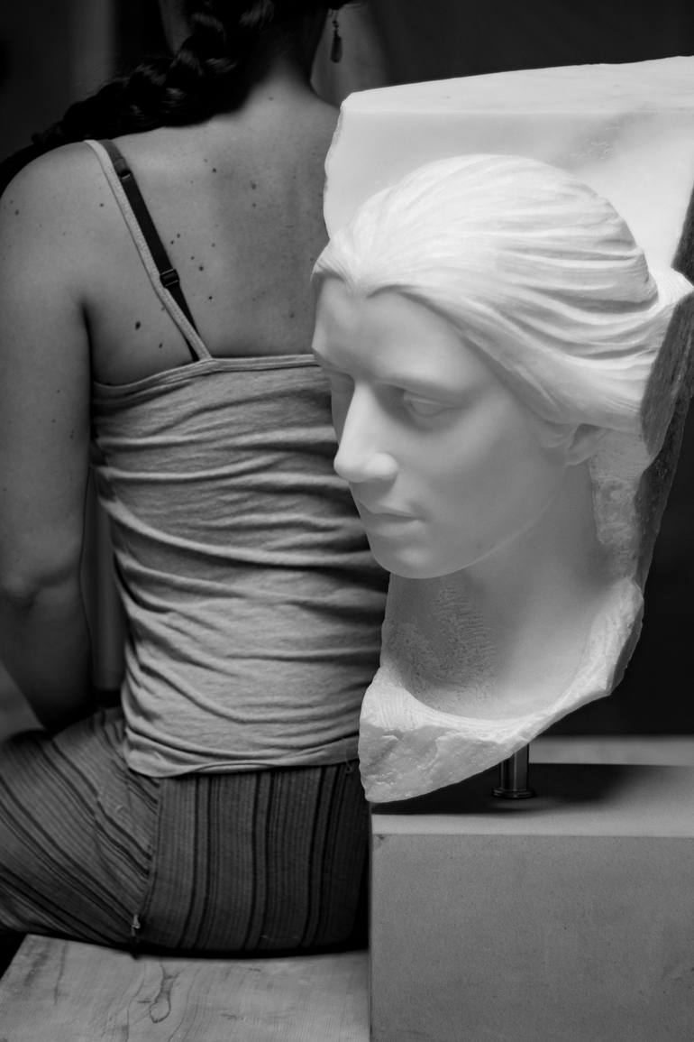 Original Figurative Portrait Sculpture by Andrea Berni