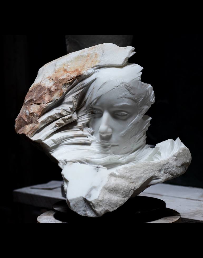 Original Figurative People Sculpture by Andrea Berni