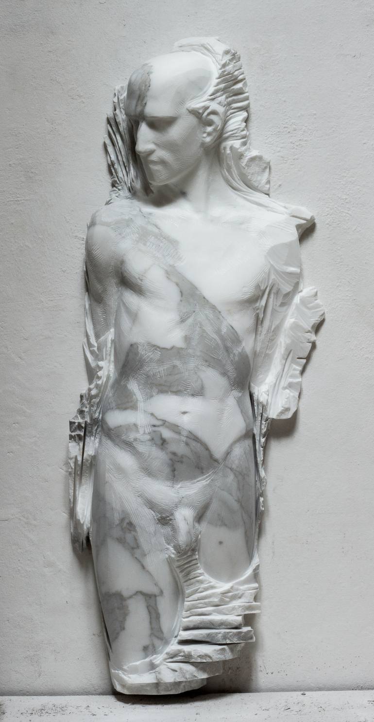 Original Figurative Nude Sculpture by Andrea Berni