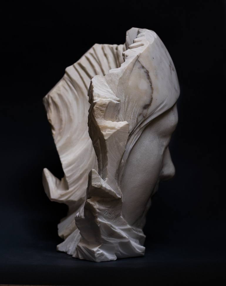 Original Figurative People Sculpture by Andrea Berni