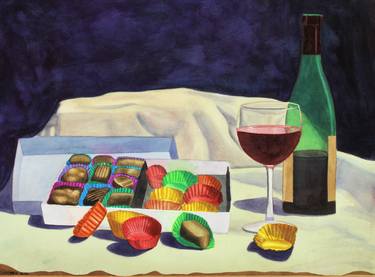 Print of Food & Drink Paintings by Cory Clifford
